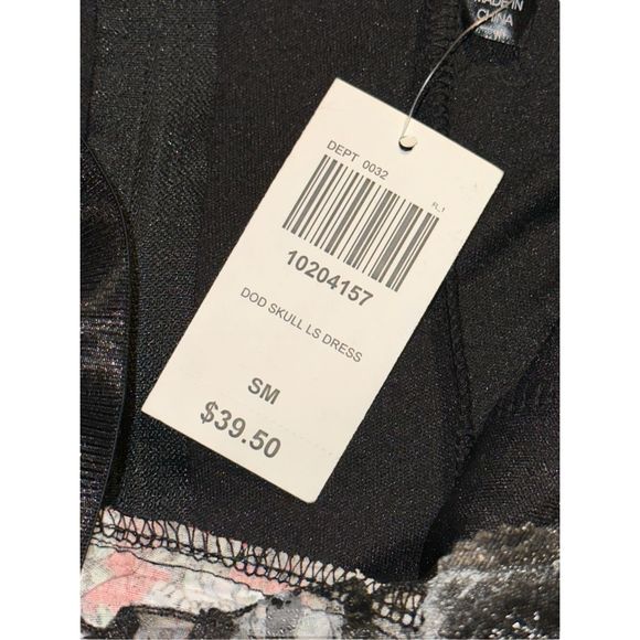 New Lip Service Hot Topic Dia De Los Muertos Dress - Picture 10 of 12